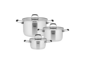 Zestaw garnków 6 elementów TEESA COOK PRIME
