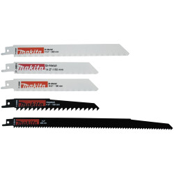 Makita P-83945 Recipro Saw Blade set 835mm Coarse/Fine for wood &amp; metal