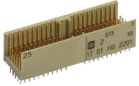 Złącze typu Backplane har-bus HM Series 2mm Pitch 169-pinowe 7-rzędowe Męski, Wtłaczane Terminal, 1A HARTING