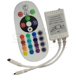 Sterownik do taśm led RGB+ pilot 12V/24V 72W 6A V-TAC VT-2472