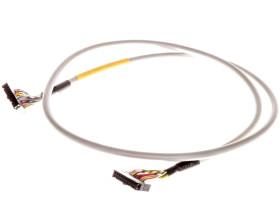 Przewód taśmowy 2x wtyk 20-pinowy szary /1m/ 706-3057/300-100