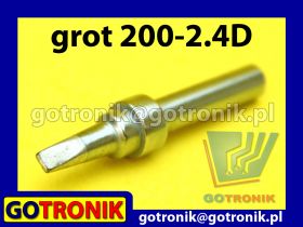 Grot 200-2.4D - płaski dłuto 2,4mm