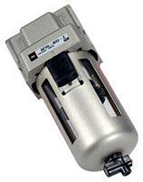 Separator pneumatyczny SMC AFM 1 MPa (praca), 1,5 MPa (testowanie) 0.3μm NPT 200 l/min NPT 1/4
