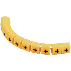 TruComponents 40993 Pre-printed Cable marker &#x2B; OD 3-3.60mm