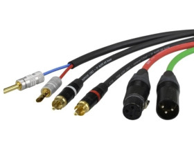 Przewód instrumentalny audio 0,22 AC-106SW czarny Klotz /25m/