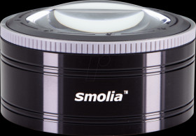 3R-SRCC Reading magnifier smolia RC, LED, Ø 74 mm, 3.0x, black
