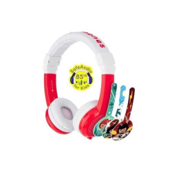 Słuchawki dla Dzieci 3+ Explore 85dB z Mikrofonem Czerwone