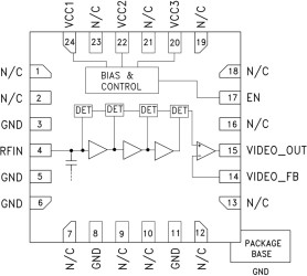 67 dB SMT SDLVA, 0.5 - 18.5 GHz