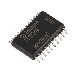 Układ przełącznika zasilania 7.3A SOIC SMD Przełącznik górnej gałęzi 40 V Strona wysoka