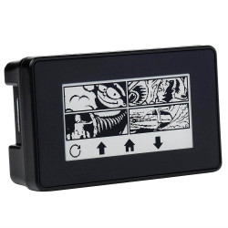 2.13" Touchscreen E-Paper Display + Case for Raspberry Pi Zero