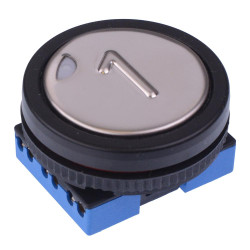 LPI5112R1K21701 APEM '1' Red 12V illuminated Large Actuator Push Button Switch IP53