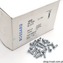 1538608 M3X8/BN3334 DIN7985A SCREW BOSSARD