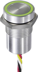 APEM CPB1210000NGSC CPB1210000NGSC Przełącznik czujnika 12 V 0.2 A zatrzask zielony, czerwony IP68, IP69K 1 szt.