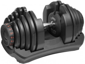 Hantel żeliwny regulowany automat 40 kg REBEL ACTIVE