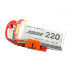 Pakiet Li-Pol Dualsky 220mAh 30C 2S 7,4V