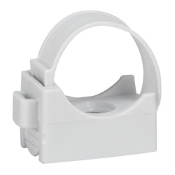 Spinka do kabli 16mm materiał: Tworzywo sztuczne Szary Okrągły