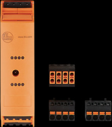 Output module for AS-Interface, Outputs: 4, (W x H x D) 25.4 x 129.3 x 59.3 mm, AC3203