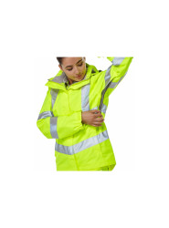 PULSAR Ladies HV Yellow Storm Coat-Yello