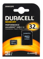 karta pamięci microSDHC Duracell 32GB class 10 UHS-I