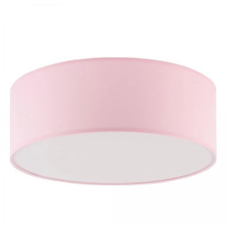 Lampa sufitowa / plafon RONDO KIDS różowa/biała 3228 TK Lighting
