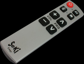 311152 Seki Easy, universal remote control with learning capability, si