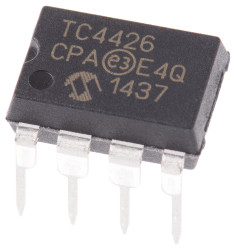 Microchip MOSFET 8-pinowy MOSFET 1.5 A 2 PDIP 22 V