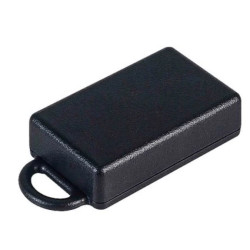 Obudowa do urządzeń przenośnych, IP54, 53 x 33 x 15mm, materiał: ABS, kolor: Czarny, z miejscem na klawiaturę, RS PRO