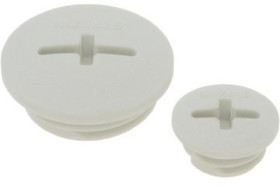 Dummy plug, M32, IP54, silver gray, 52006141