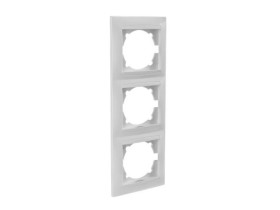 Ramka potrójna pionowa do wyłączników i gniazd serii LUNA