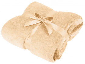 Koc polarowy 200x220 cm TEESA - kremowy