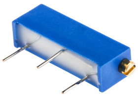 Potencjometr dostrojczy 10kΩ THT 0.75W 15 -zwoje Regulacja boczna