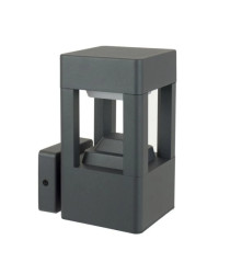 Kinkiet zewnętrzny Fan Kwadrat FKW-K-100, GX53 max 11W, kolor antracyt, 0438621