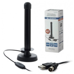 Antena mobilna TV DVB-T VHF/UHF dookólna zysk 26dB. MI-ANT0100 MISTRAL