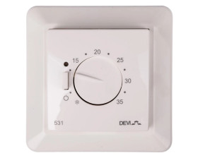 Termostat DEVIreg 531 230V 16A -5-35C IP31 biały 140F1034
