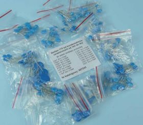 ZESTAW KOND.CERAM. 170szt 1-3kV