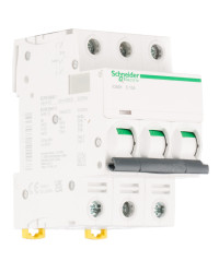 Wyłącznik nadprądowy MCB, Typ C, 3-biegunowy, 10A, 440V, 100 → 133V, na szynę DIN, Schneider Electric, iC60H