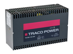 Zasilacz szyny DIN U wy 24V dc I wy 20A U we 187 → 264V ac TRACOPOWER 500W impulsowy