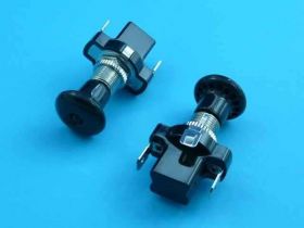 PRZEŁ.OFF-ON 22mm 12V/10A LED RED