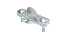 Złącze Krzyżowe Skośne Pręt-Pręt 3-Elem. Stal Ocynkowana Galwanicznie 116.8...