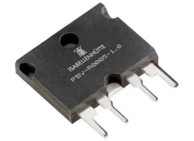 Isabellenhütte PBV-R010-F1-1.0 PBV-R010-F1-1.0 Rezystor metalizowany 10 mΩ THT 10 W 1 % 1 szt.