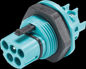 96.052.5053.6 Device connection RST Classic 20i5, plug turquoise blue