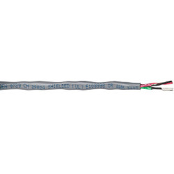 Kabel do transmisji danych 2 -parowy 0.23 mm² 4 -rdzeniowy Ekranowany 24 AWG AWG LSZH 300 V