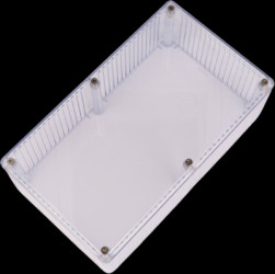 PC enclosure, (L x W x H) 191 x 110 x 61 mm, colorless, IP54, 1591ETCL