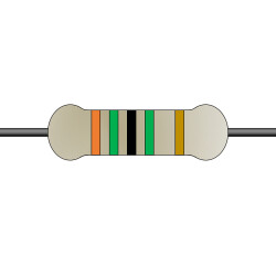 Rezystor metalowy 15 mΩ 0.25 W 5 % ±200 ppm/°C Rezystor Yageo