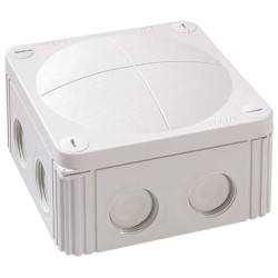 Wiska 10060531 Junction box (L x W x H) 110 x 110 x 66 mm Grey-white IP66/IP67