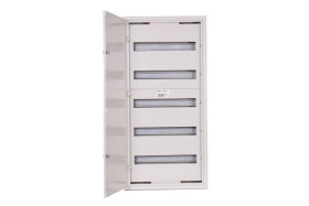 Rozdzielnica natynkowa szybki montaż NRPSM 120 Z (5x24) z zamkiem 120-5-24-2