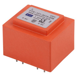 Vigortronix VTX-121-3015-418 Encapsulated PCB Transformer 115V&#x2B;115V 1.5VA 0-18V