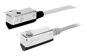 Pneumatyczny czujnik położenia 4.5 to 28V dc Półprzewodnik SMC LED: Tak IP67