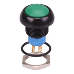 IPR5SAD3 Green Momentary 12mm Push Button Switch SPDT IP67 APEM