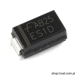 ES1D Diode 200V 1A Rectifier SMD-DO214AC FAIRCHILD